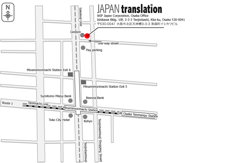 Tokyo map