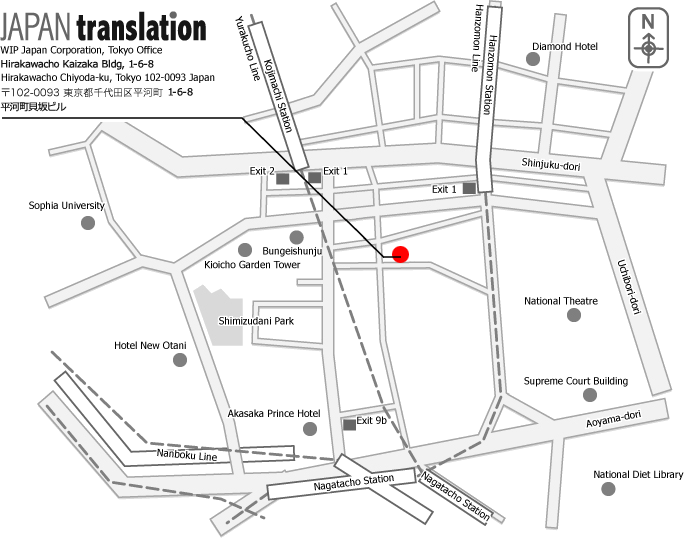 Tokyo map